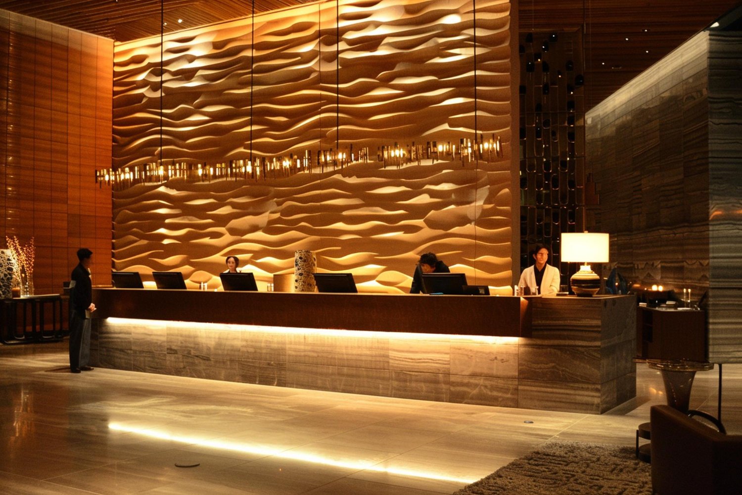 Hotel Vayu Hospitality Service Scene
